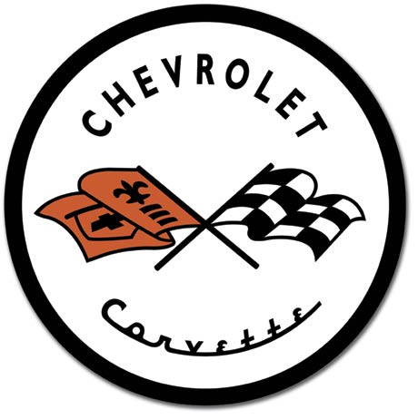 new chevrolet corvette ship sign wall art man cave metal sign 12 round auto transportation decor chevy novelty
