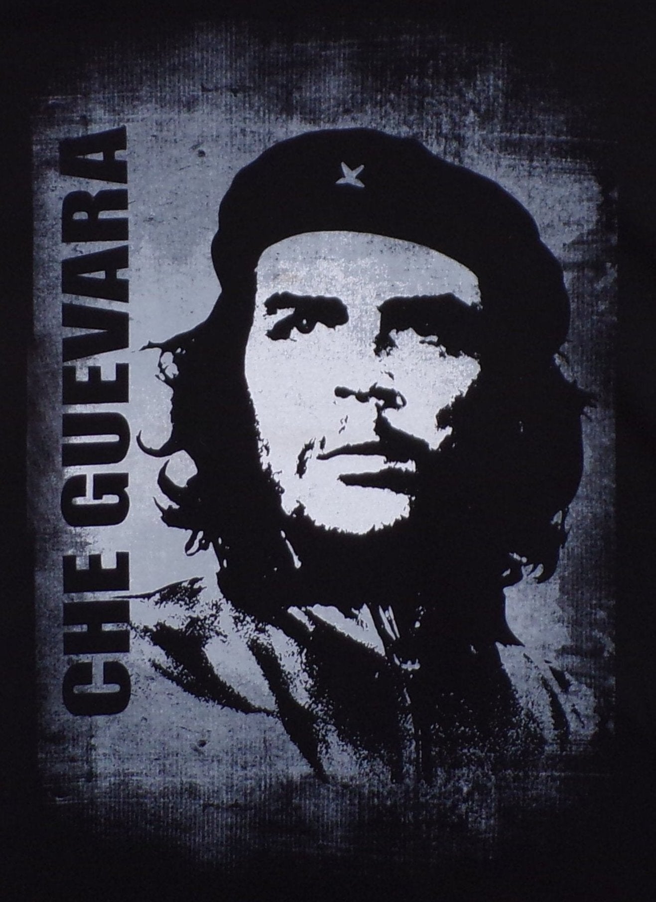 New ’Ernesto Che Guevara’ Unisex Silkscreen T-Shirt. Available From Small-3XL. - Men’s Short Sleeve Shirt
