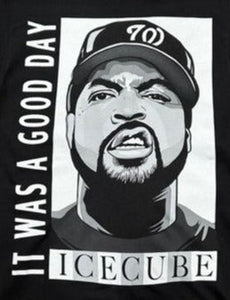 New ’Ice Cube - It Was A Good Day’ Unisex Silkscreen T-Shirt. Available From Small-3XL. - Men’s Short Sleeve Shirt