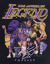 Load image into Gallery viewer, New ’Kobe Bryant Los Angeles Legend’ Unisex Silkscreen T-Shirt. Available From Small-3XL. - Men’s Short Sleeve Shirt
