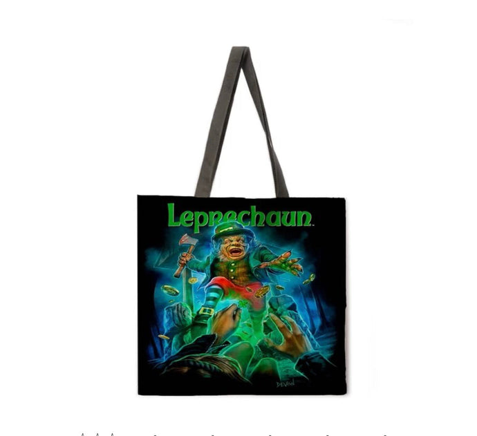 New ’Leppachaun’ Canvas Tote Bags. Image Is Printed On Both Sides. - Handbags