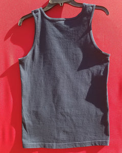 new los angeles rams flag mens silkscreen tank top image is on the front of the shirt available in small-3xl tank top sports rams men football apparel adult shirts tops