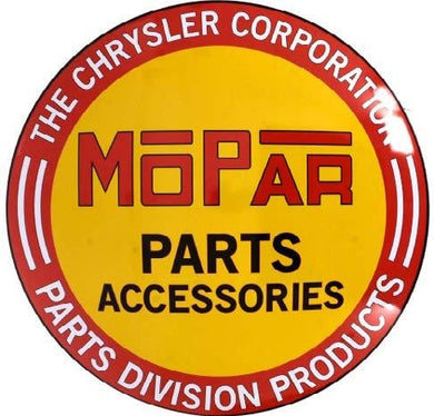 new mopar parts accessories 15 curved metal with hemmed edges dome sign wall decor transportation dodge chrysler novelty