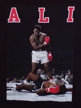 Load image into Gallery viewer, ’Muhammad Ali - ALI’ Adult Silkscreen T-Shirt. Available From Small-3XL. - Unisex Short Sleeve Shirt
