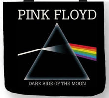Load image into Gallery viewer, new pink floyd dark side of the moon canvas tote bags image is printed on both sides women unisex tote bag men classic rock apparel handbags
