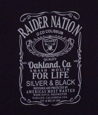 New ’Raider Nation’ Unisex Silkscreen T-Shirt. Available From Small-3XL. - Men’s Short Sleeve Shirt