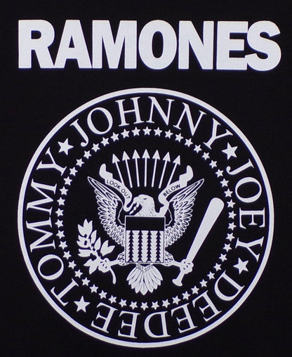 New ’Ramones - Presidential Seal’ Unisex Silkscreen T-Shirt. Available From Small-3XL. - Men’s Short Sleeve Shirt