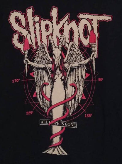 New ’Slipknot Red All Hope Is Gone’ Unisex Silkscreen T-Shirt. Available From Small-2XL. - Men’s Short Sleeve Shirt