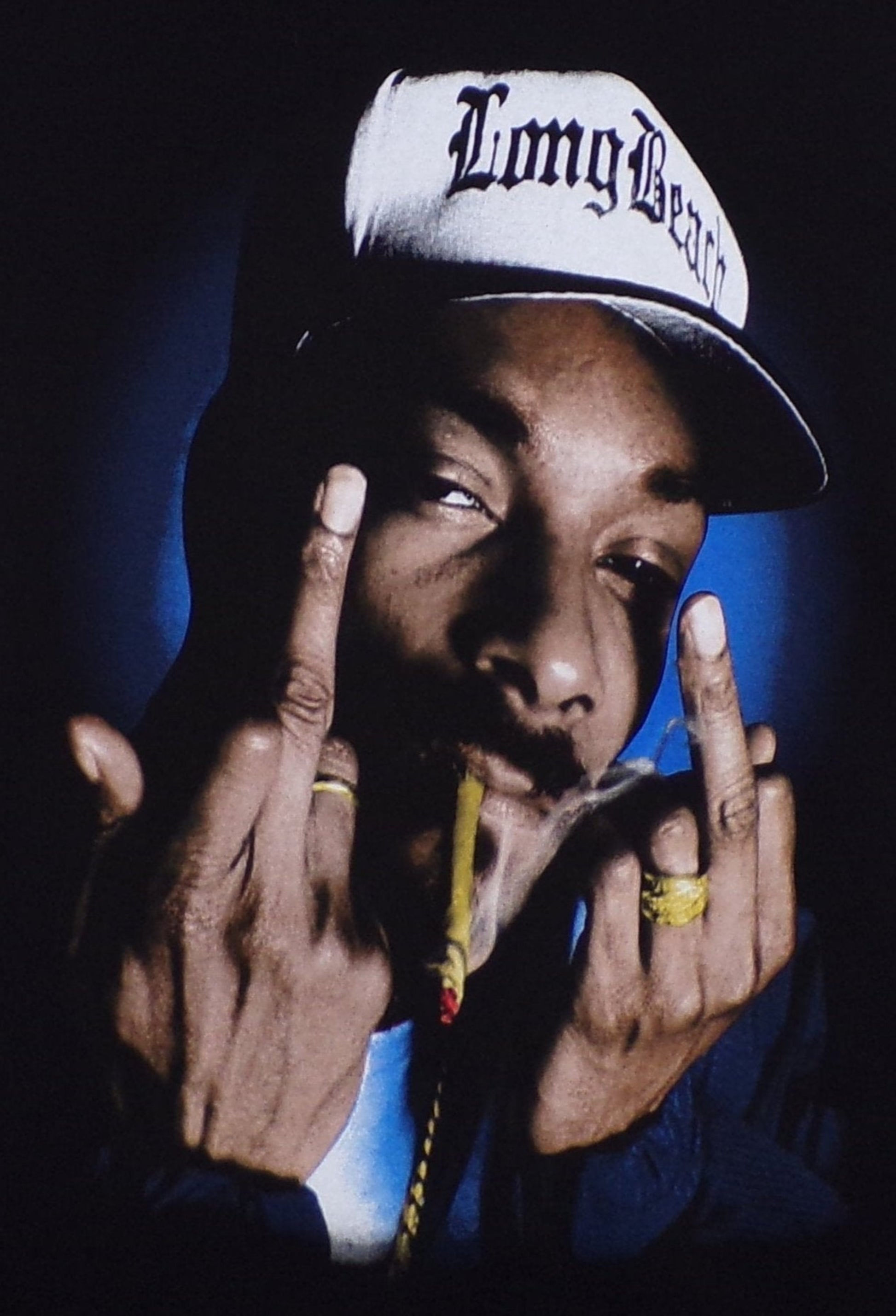 cigarette middle finger Snoop Dogg Giving Double Middle Finger Unisex T-Shirt cigarette middle finger Snoop Dogg Giving Double Middle Finger Unisex T-Shirt