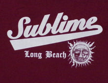 Load image into Gallery viewer, New ’Sublime (Burgundy)’ Youth Silkscreen Band T-Shirt. Available In XS-XL Youth. - Youth Regular Shirt.
