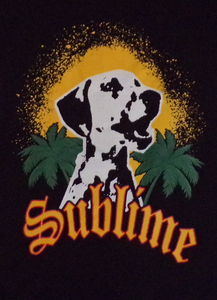 New ’Sublime - Lou Dog’ Unisex Silkscreen T-Shirt. Available From Small-3XL. - Men’s Short Sleeve Shirt