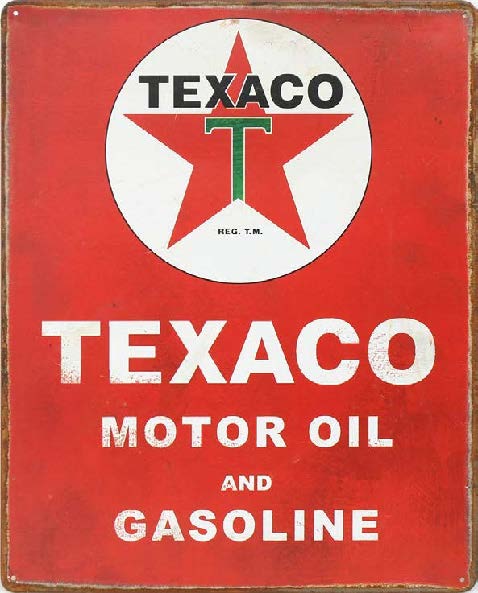 new texaco motor oil and gasoline garage man cave wall decor 12.5width x 16height women unisex transportation texaco motor oil men man cave cars novelty