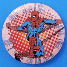 Load image into Gallery viewer, new the avengers button set of 4 fashion buttons are 1.25 and 1.50 inches in size Set Includes Captain America Incredible Hulk Spiderman Shooting Web The Avengers Logo tv superhero patriotic movie collection cartoon pinback america
