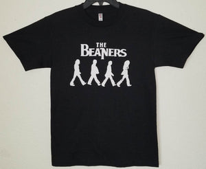 new the beaners mens silkscreen funny beatles parody t-shirt available from small-2xl women unisex mexican style parody men funny classic rock apparel adult shirts tops