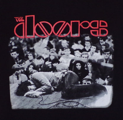 New ’The Doors Jim Laying On The Floor’ Unisex Silkscreen T-Shirt. Available From Small-3XL. - Men’s Short Sleeve Shirt