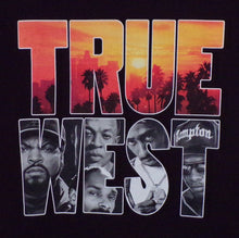 Load image into Gallery viewer, New ’True West Rap Artist’ Unisex Silkscreen T-Shirt. Available From Small-3XL. - Men’s Short Sleeve Shirt
