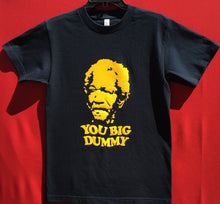 Load image into Gallery viewer, new you big dummy mens silkscreen navy blue t-shirt available small-3xl women vintage hollywood unisex tv redd fox men funny apparel adult shirts tops
