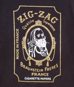 new classic zig zag logo men silkscreen novelty t-shirt available from small-2xl unisex shirts tops marijuana apparel adult 420