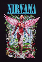 Load image into Gallery viewer, ’Nirvana In Utero Color Garden’ Adult Silkscreen T-Shirt. Available From Small-3XL. - Unisex Short Sleeve Shirt
