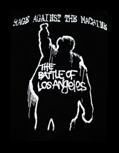 ’Rage Against the Machine - The Battle Of Los Angeles’ Adult Silkscreen T-Shirt. Available From Small-3XL. - Unisex
