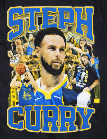 Stephen Steph Curry Warriors MVP basketball t-shirt black unisex NBA fan shirt S-3XL