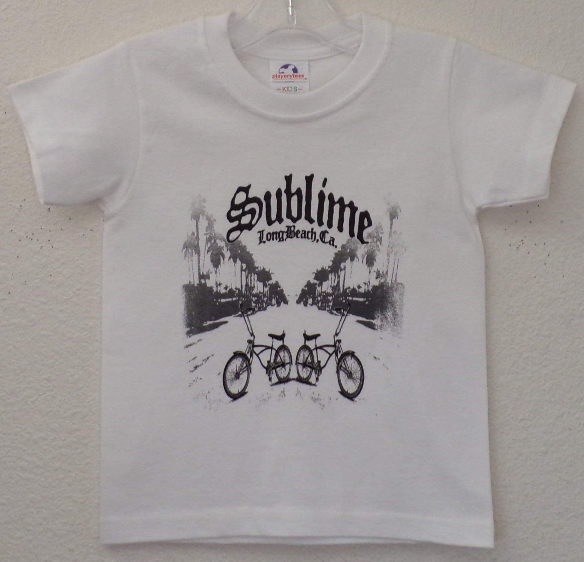 sublime w lowrider bikes youth silkscreen band t-shirt available in xs-xl youth girls unisex music mexican style boy low rider apparel kids shirts tops
