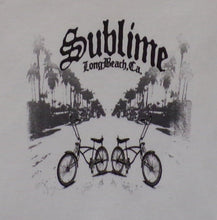 Load image into Gallery viewer, sublime w lowrider bikes youth silkscreen band t-shirt available in xs-xl youth girls unisex music mexican style boy low rider apparel kids shirts tops
