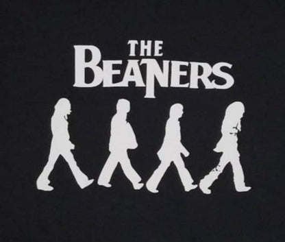 The Beaners Abbey Road style parody graphic T-shirt with crosswalk silhouette design unisex apparel sizes S–2XL