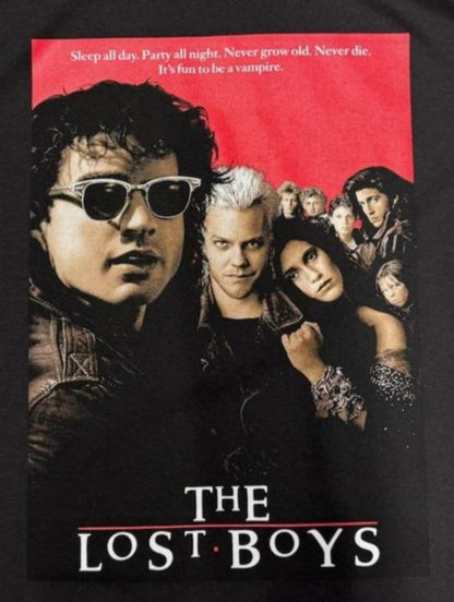 New ’The Lost Boys’ Adult Silkscreen T-Shirt. Available From Small-3XL. - Unisex Short Sleeve Shirt