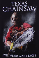 Load image into Gallery viewer, ’The Texas Chain Saw Massacre - Evil Wears Many Faces’ Adult Silkscreen T-Shirt. Available From Small-3XL. - Unisex
