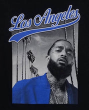 Load image into Gallery viewer, new nipsey hussle los angeles unisex silkscreen t-shirt available from small-3xl women unisex rap music men hip hop rap apparel adult shirts top
