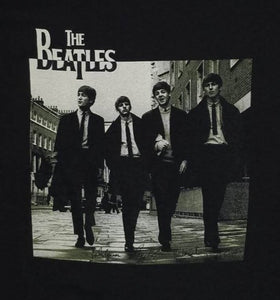 new the beatles walking unisex silkscreen t-tshirt available from small-3xl women music men classic rock apparel adult shirts tops