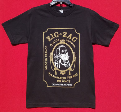 new classic zig zag logo men silkscreen novelty t-shirt available from small-2xl unisex shirts tops marijuana apparel adult 420