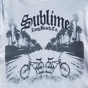 new sublime w low rider bikes mens silkscreen band t-shirt available in small-2xl women unisex music mexican style men low rider apparel adult shirts tops