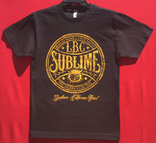 Load image into Gallery viewer, new sublime with gold seal mens silkscreen band t-shirt available in small-3xl women unisex music men apparel adult shirts tops
