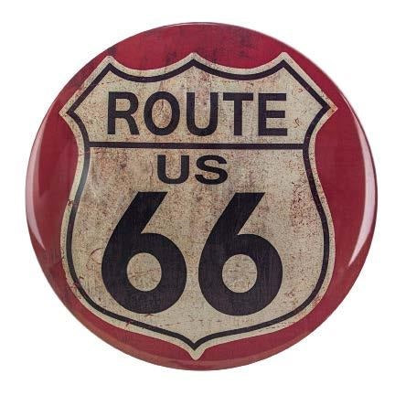 new route us 66 man cave 15 curved metal with hemmed edges dome sign wall decor transportation route 66 rt 66 series us americas highway dome sign novelty