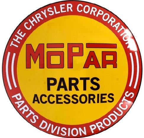 new mopar parts accessories 15 curved metal with hemmed edges dome sign wall decor transportation dodge chrysler novelty