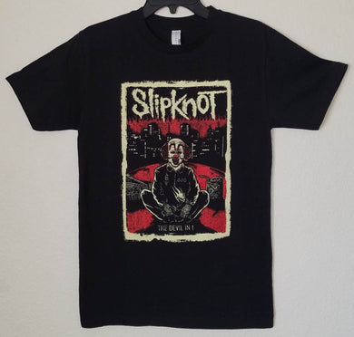 new slipknot the devil in i unisex silkscreen t-shirt available from small-2xl women unisex music men apparel adult shirts tops