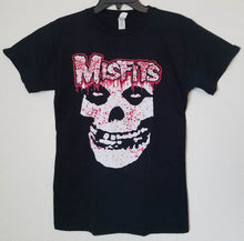 Load image into Gallery viewer, new misfits bloody ghost face mens silkscreen t-shirt available from small-3xl women unisex music men fiend face bloody apparel adult shirts tops
