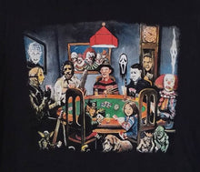 Load image into Gallery viewer, New &quot;Horror Poker Players&quot; Unisex Silkscreen T-Shirt. Available From Small-2XL.
