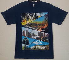 Load image into Gallery viewer, new california dream hollywood men silkscreen t-shirt available from small-3xl unisex apparel adult apparel shirts tops
