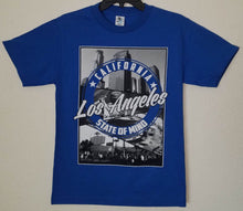 Load image into Gallery viewer, new los angeles city pictures unisex silkscreen t-shirt available from small-3xl women unisex men california los angeles socal apparel adult shirts tops
