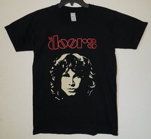 Load image into Gallery viewer, new the doors jim morrison face unisex silkscreen t-shirt available in small-3xl 60s 70s rock music women men movie classic rock apparel adult shirts tops

