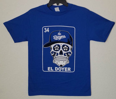 new los doyer el doyer mens silkscreen t-shirt available from small-2xl women unisex sports men the dodgers baseball apparel adult los angeles socal shirts tops