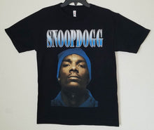 Load image into Gallery viewer, new snoop dogg with beanie unisex silkscreen t-shirt available from small-3xl women unisex music men hip hop rap apparel adult shirts tops
