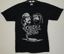 Load image into Gallery viewer, new cheech chong smoking joint men silkscreen t-shirt comedy duo icons available from small-3xl apparel adult mexican style 420 shirts tops movie
