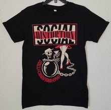 Load image into Gallery viewer, new social distortion ball chain 1990 tour unisex silkscreen t-shirt available from small-2xl women unisex music men apparel adult hard rock shirts tops
