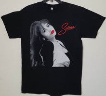 Load image into Gallery viewer, new selena with red lips unisex silkscreen t-shirt available from small-2xl women unisex selena music mexican style men apparel adult shirts tops
