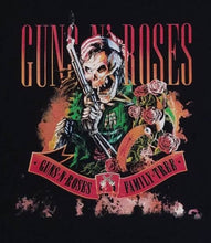 Load image into Gallery viewer, new guns n roses family tree unisex silkscreen t-shirt available from small-3xl women men music hard rock apparel adult shirts tops
