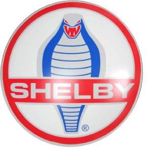 new ford shelby cobra logo curved metal with hemmed edges dome signs 15 round wall decor ford dome sign novelty
